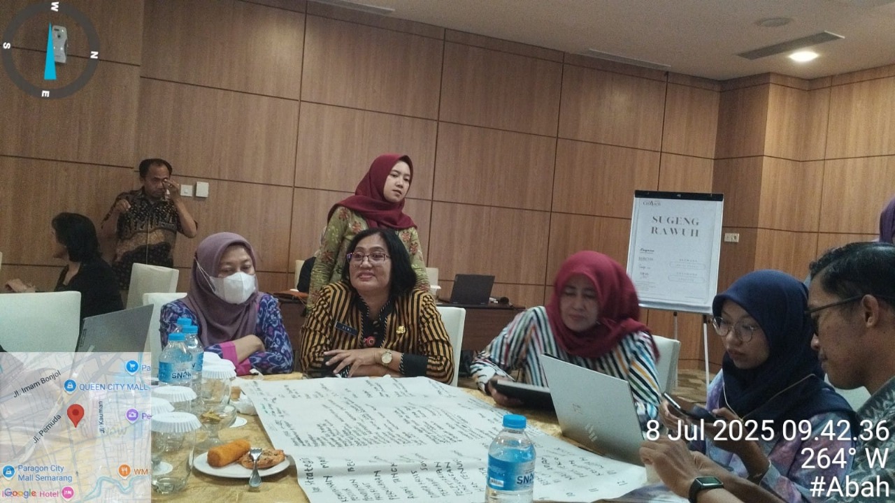 Diskominfo Kota Semarang Ikuti FGD Penyusunan Masterplan Pengelolaan Pesisir di Hotel Chanti